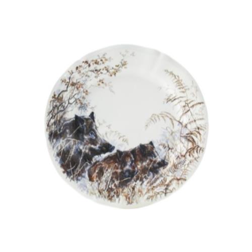 Gien Sologne Breakfast Plate Sangliers