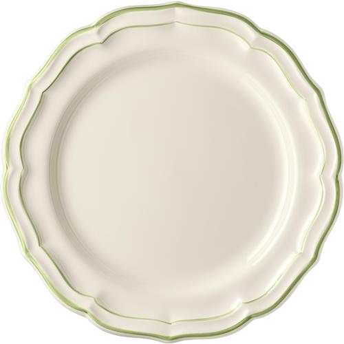 Gien Filet Vert dinner plate