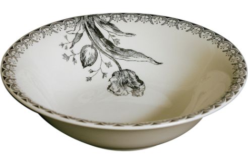 Gien Tulipes Noires muesli bowl