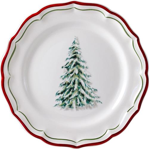Gien Petit Four Bordje Filet Noel 13,5cm
