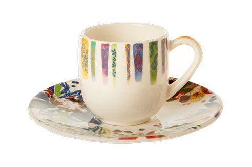 Gien Eden Koffiekop en schotel (espresso)