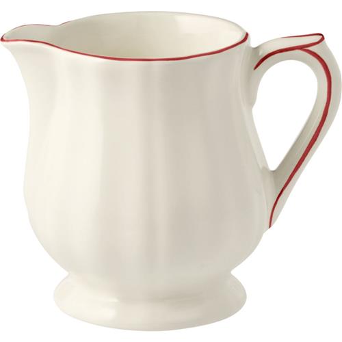 Gien milk jug Filet Rouge