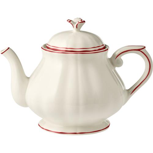 Gien Filet Rouge Teapot