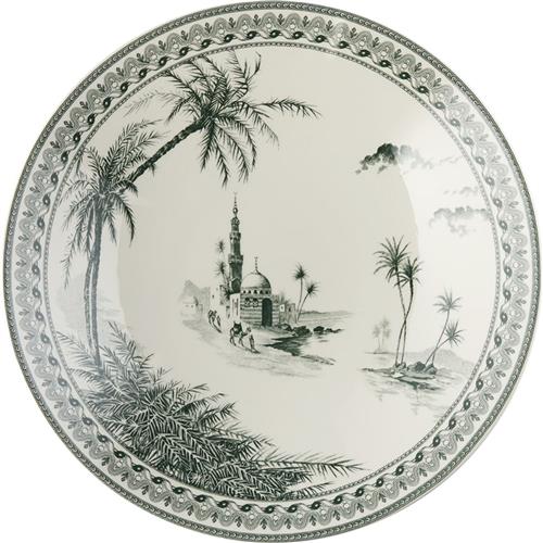 Gien Vues d'Orient Pasta plate