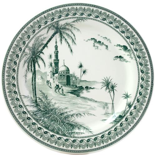 Gien Vues d'Orient dinner plate