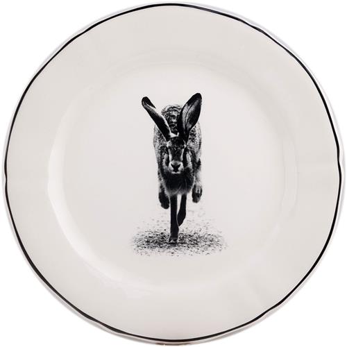 Gien Chambord Breakfast plate Lièvre