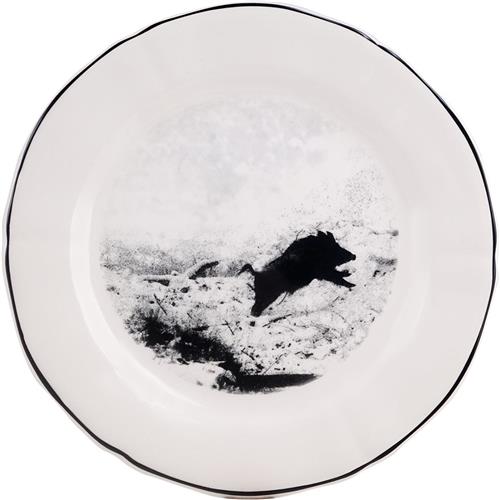Gien Chambord Breakfast plate Sanglier