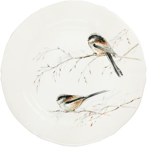 Gien Ontbijtbord Les Oiseaux de la Foret Tailed Tit
