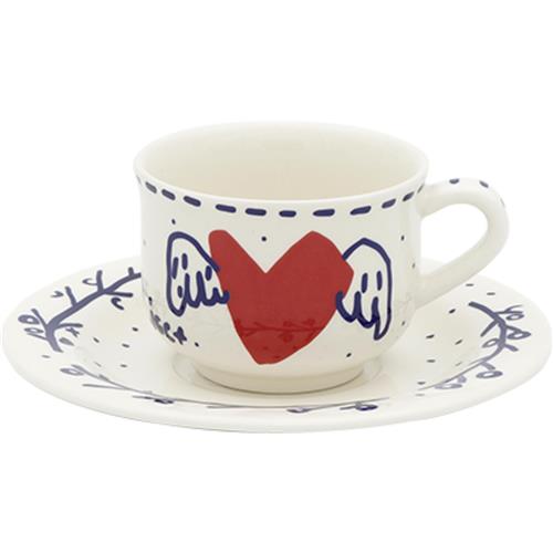 Coffee cup &amp; saucer (espresso) L'Archipel Sentimental