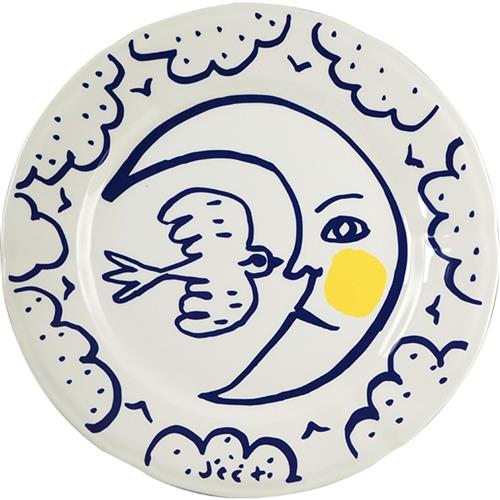 Gien Dinner Plate L'Archipel Sentimental Lune 27.3 cm