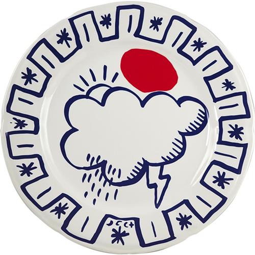 Gien Dinner plate L'Archipel Sentimental Nuage 27.3 cm
