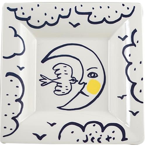 Vierkante schaaltje L'Archipel Sentimental Lune 17x17