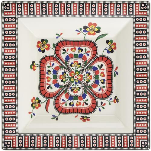 Gien Vierkante Diepe schaaltje Change Folle 17x17