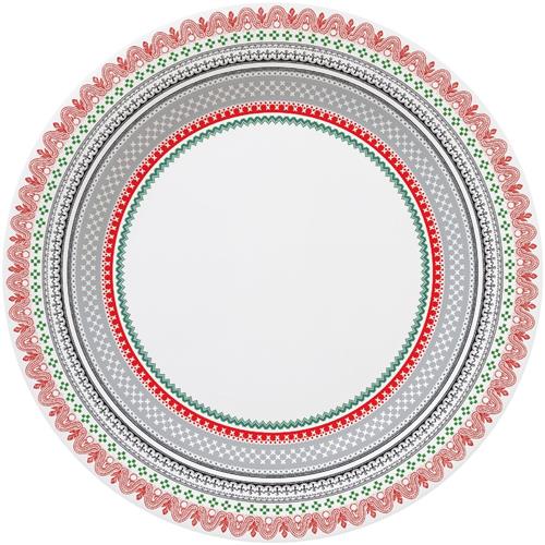 Gien Hiver Scandinave breakfast plate Vlok