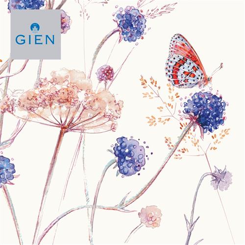 Gien Azur pack of napkins lunch