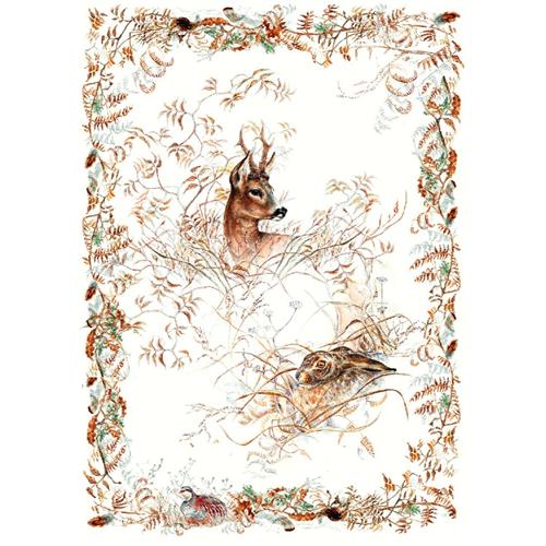 Gien Tea towel Sologne 50x70cm