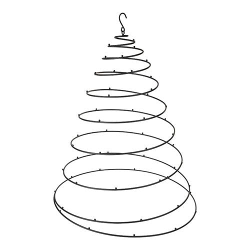 KERSTBOOM SPIRAAL HANGEND KLEIN DIA50