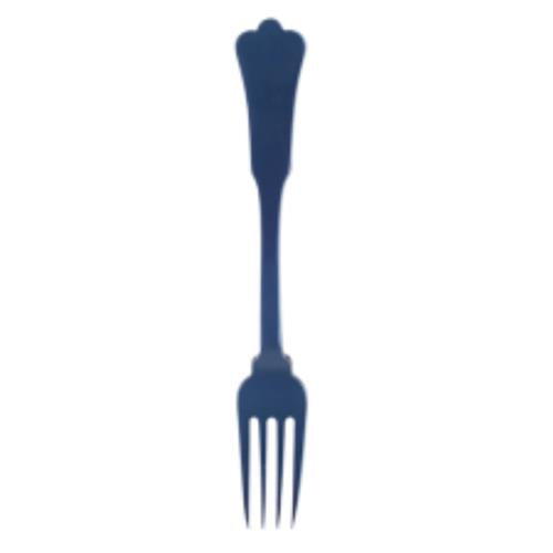 CAKE FORK ACRYLIC HONORINE BLUE