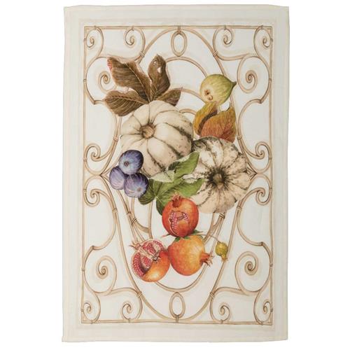 Tea towel White Pumpkins 50x70