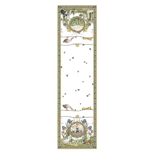 Tessitura Tafelloper Linnen Bunny Garden 50x170
