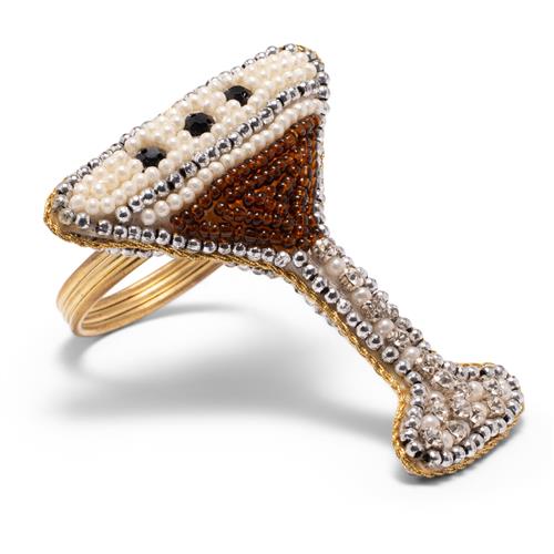 Vondels Servetring Espresso Martini  H7cm