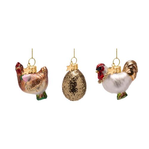 Vondels Setje Paasornamenten Feathered Affair